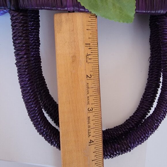 Set of wicker bag and 2 hearts keychain - Picture 16 of 16